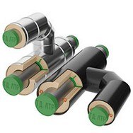 Тройник параллельный в ППУ