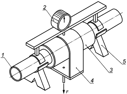 Рисунок 4 - Схема определения радиальной ползучести изоляции