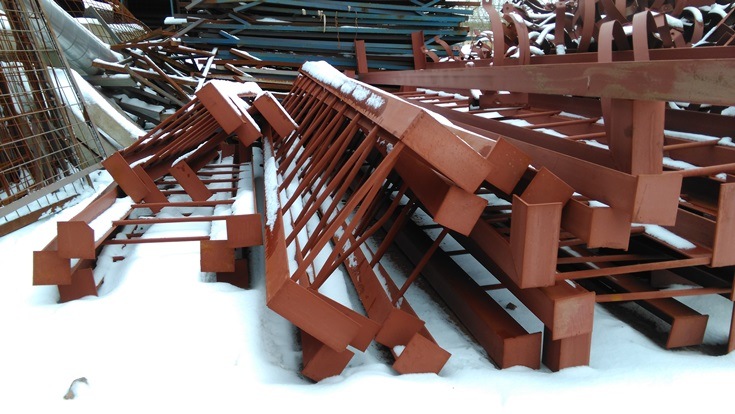 Лестницы в тепловые камеры